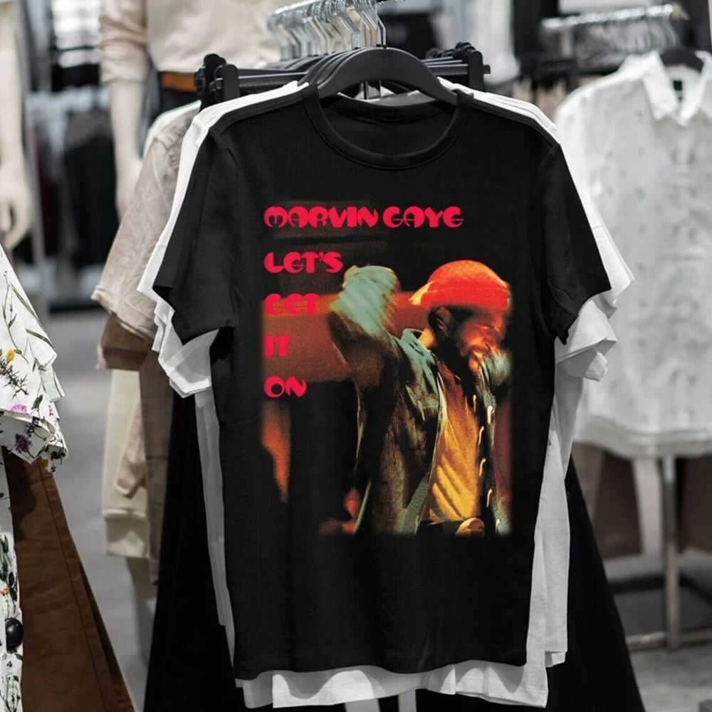 Marvin Gaye Shirt Marvin Gaye Concert Shirt